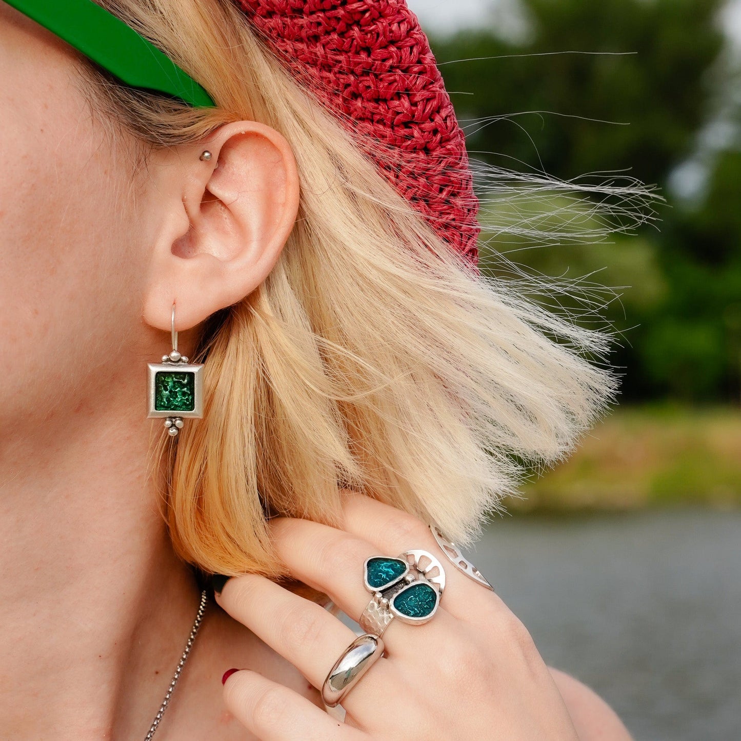 Avocado Earrings