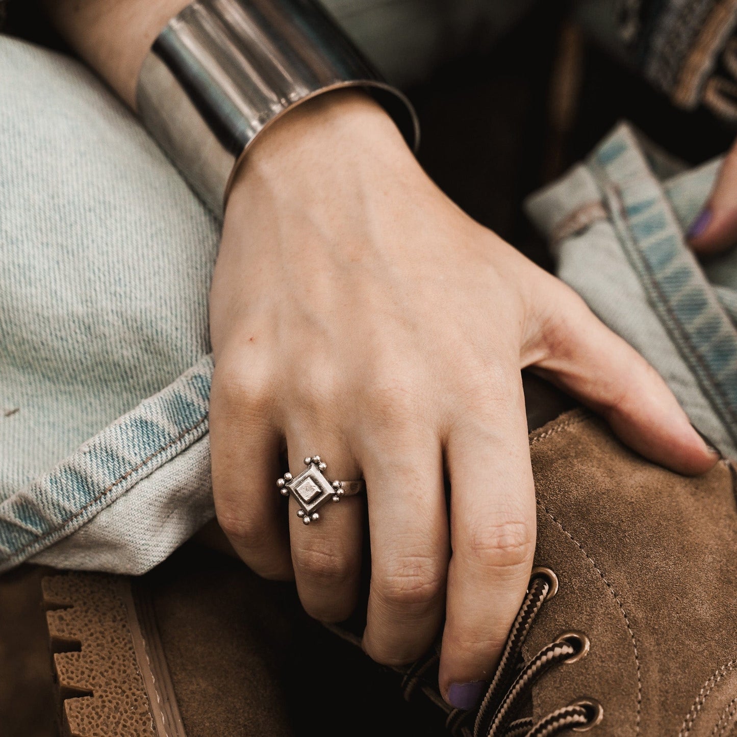 Boho Rhombus Ring