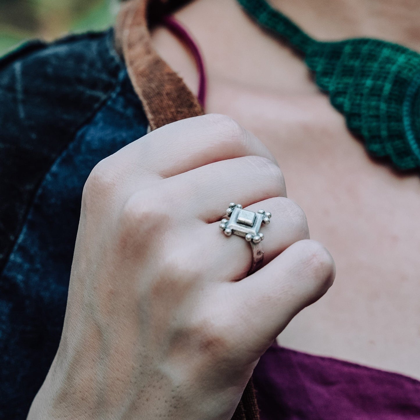 Boho Rhombus Ring