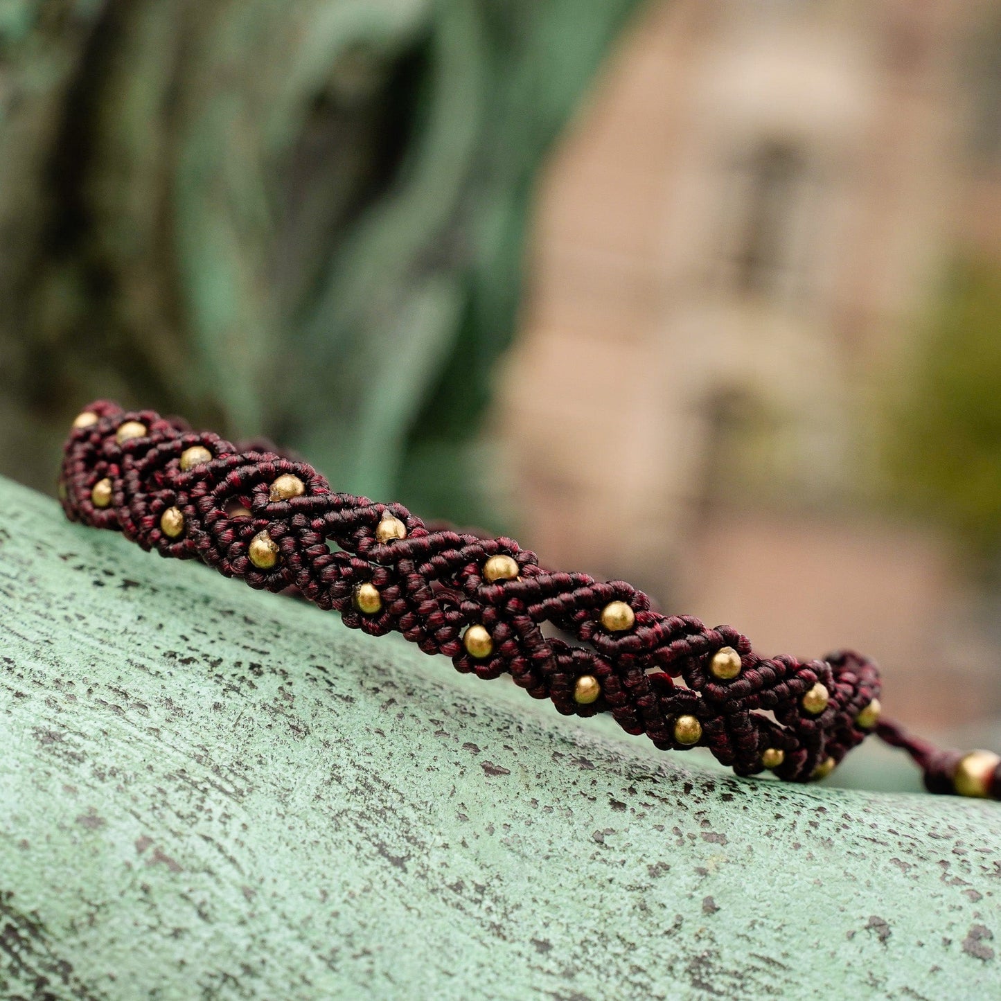 Bracelets Bourdeaux Leaves Woodland Reverie Bracelet