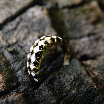 Chessboard Majesty Ring