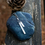Engravable Double Bar Necklace