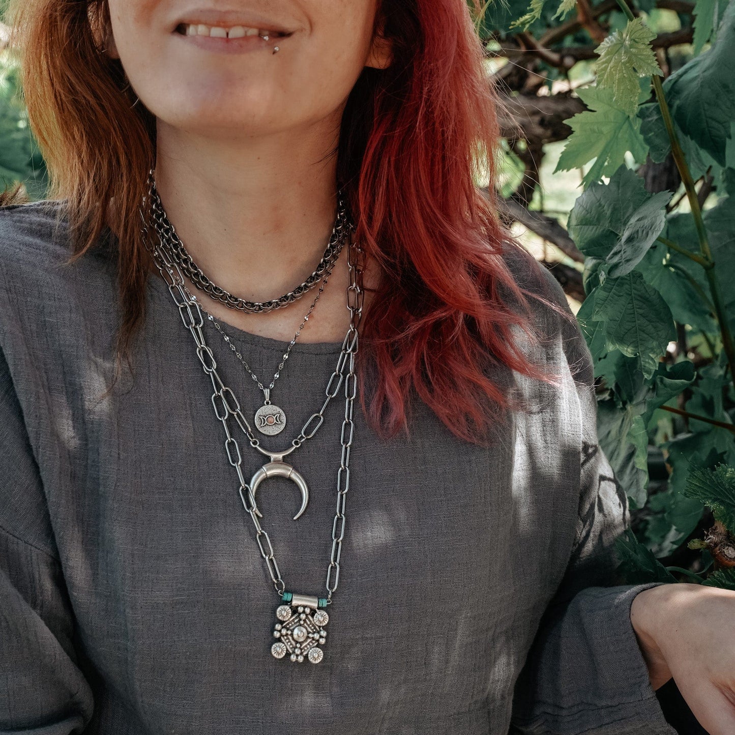 Moon Phase Necklace