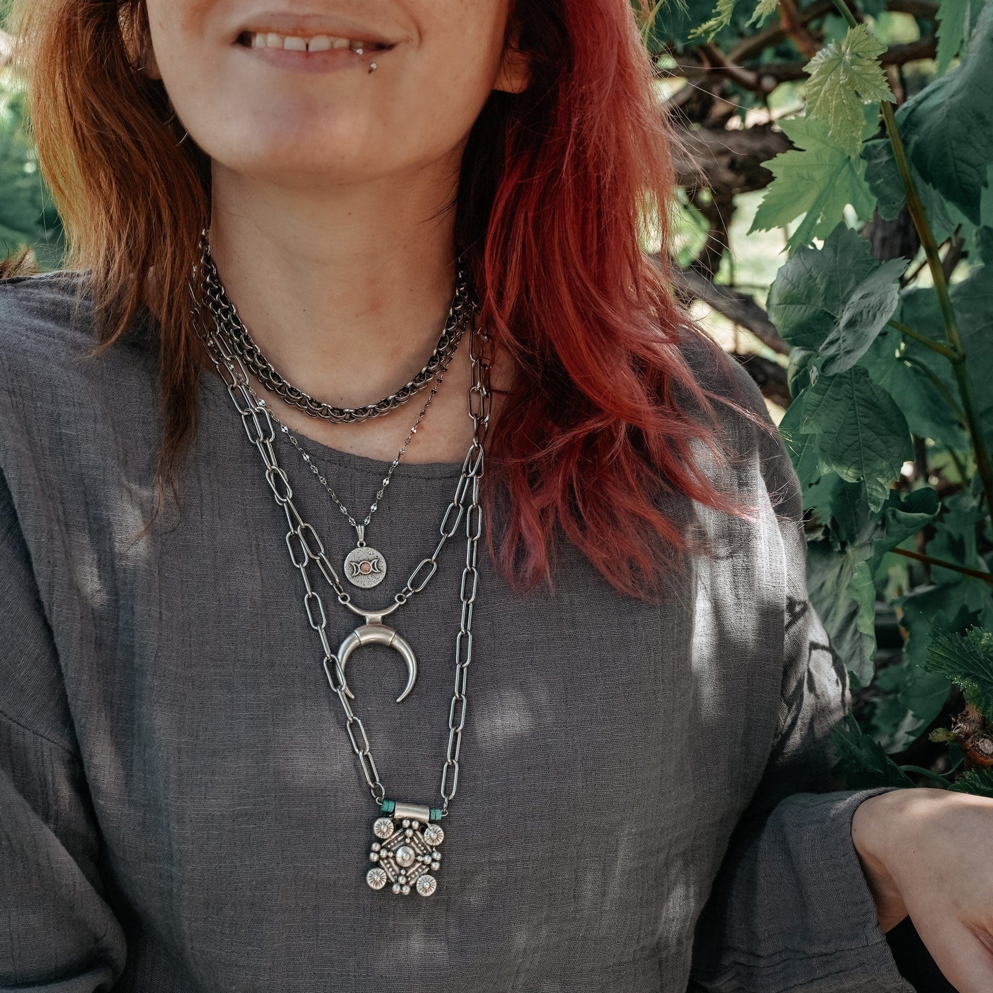 Moon Phase Necklace