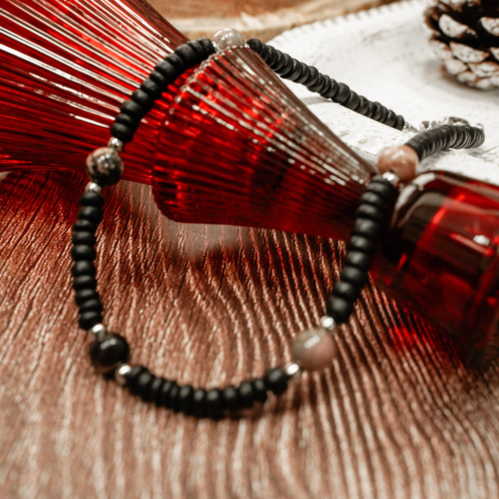 Necklaces Rhodonite Soul Necklace