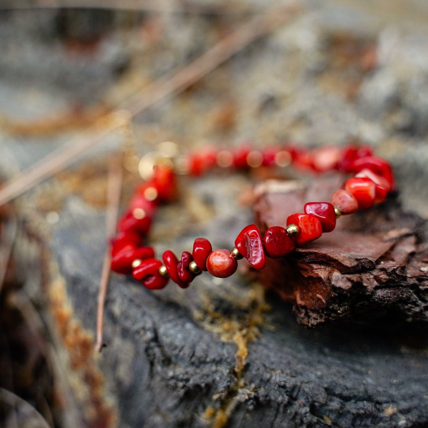 Red Corals Bracelet