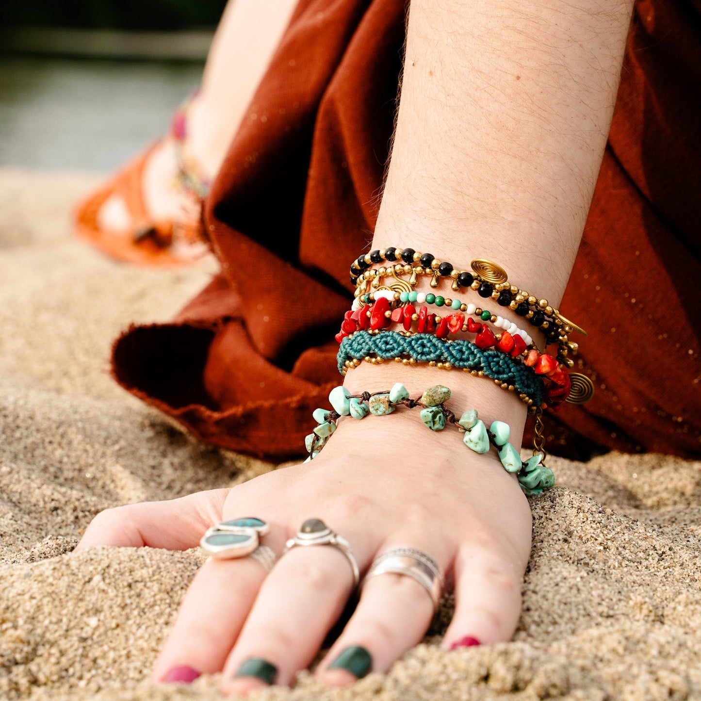 Red Corals Bracelet