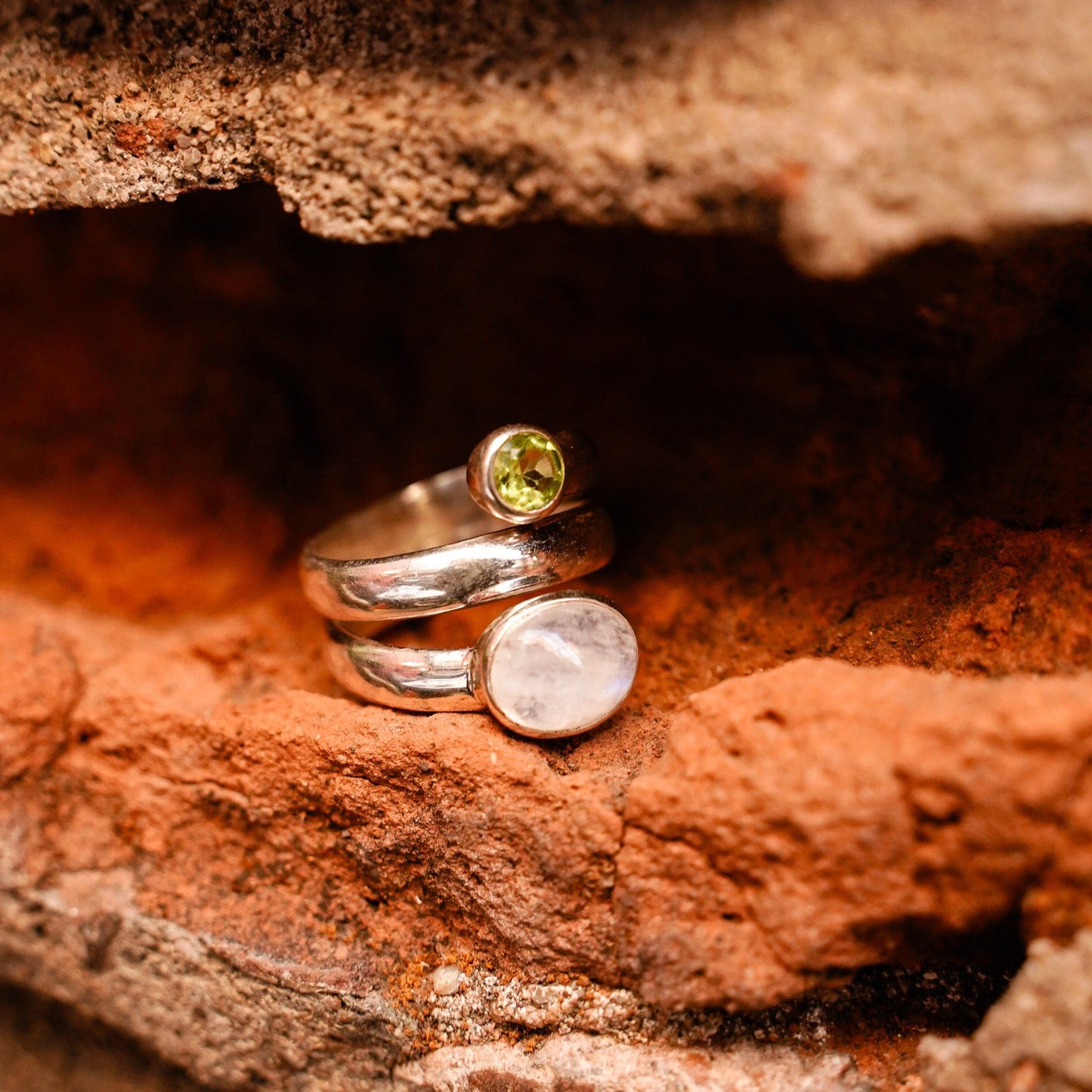 Rings Verde Lunar Ring