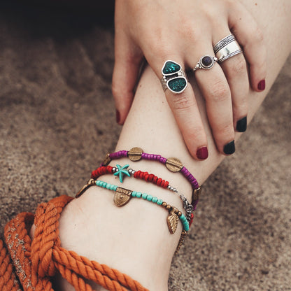 Starfish Anklet