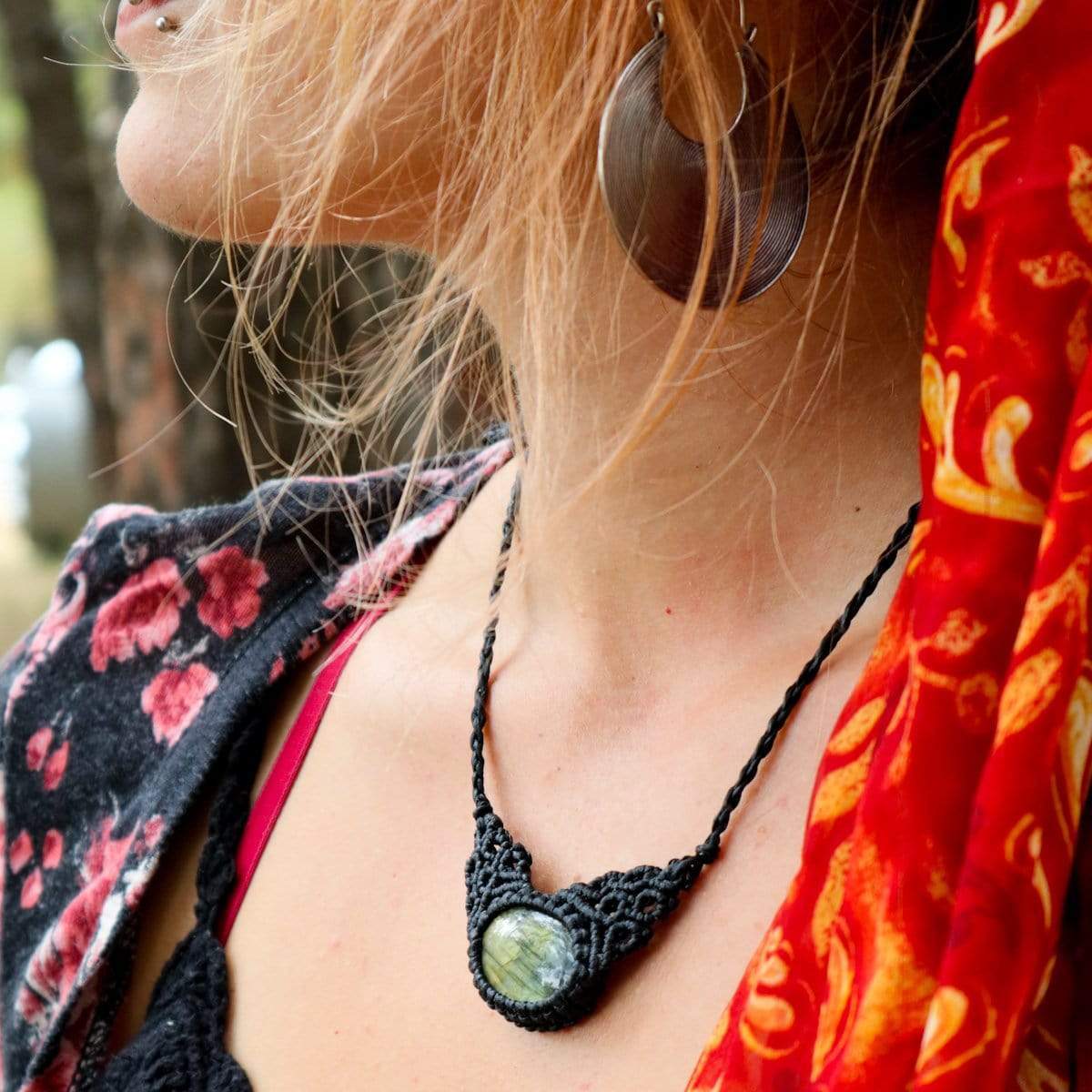 Macrame necklace Amorgos Necklace